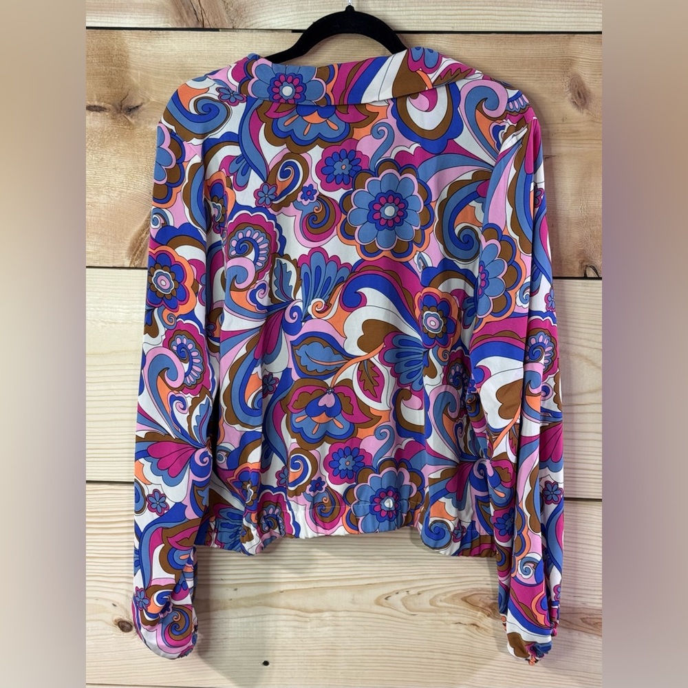 Intempo Patterned Blouse - Picture 3 of 5